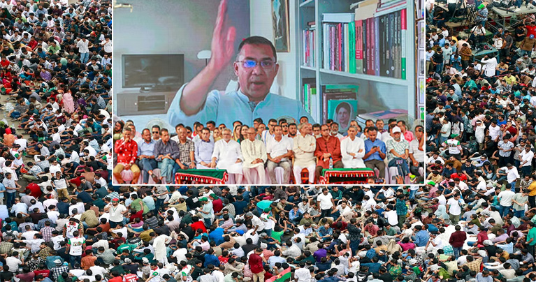 বাংলাদেশের মানুষ আর প্রতিহিংসা–প্রতিশোধের রাজনীতি চায় না : তারেক রহমান