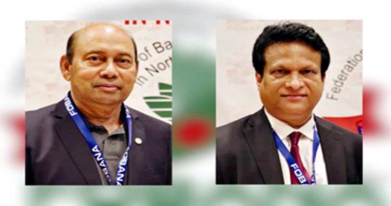 ফোবানার নতুন চেয়ারপারসন মাসুদ রব নির্বাহী সচিব আবীর আলমগীর