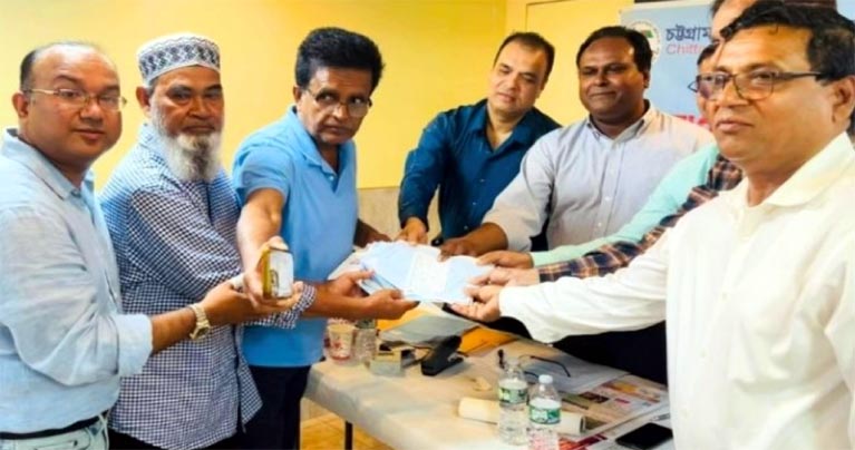 তাহের-আরিফ প্যানেলের মনোনয়নপত্র সংগ্রহ
