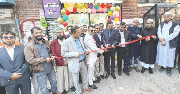 সানম্যান গ্লোবাল এক্সপ্রেস’র এস্টোরিয়া শাখার উদ্বোধন