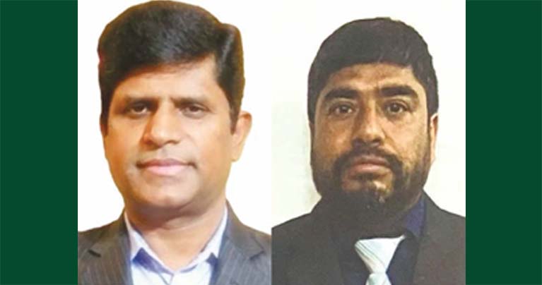 প্রবাসী শেরপুর জেলা সমিতির সভাপতি প্রদোষ সম্পাদক ঝন্টু