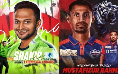 পিএসএল ও আইপিএলে খেলার ছাড়পত্র পেলেন সাকিব ও মুস্তাফিজ