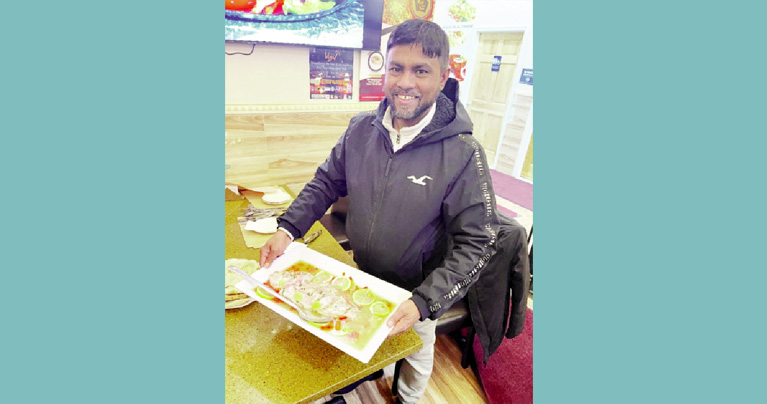 ব্রঙ্কসের খলিলে দেশী স্বাদে বিদেশী মাছ স্টিমড রেড স্ন্যাপার