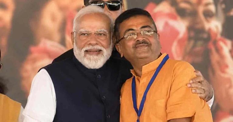 পশ্চিমবঙ্গের মুখ্যমন্ত্রী হিসেবে শপথ নিলেন শুভেন্দু