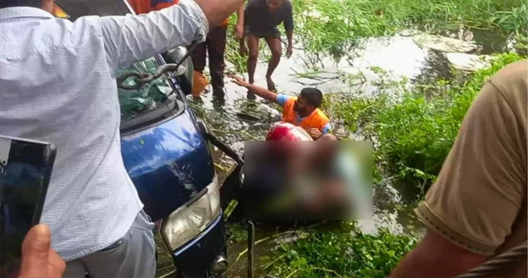 প্রবাসীকে নিয়ে বাড়ি ফেরার পথে নোয়াখালীতে প্রাণ গেল একই পরিবারের ৭ জনের