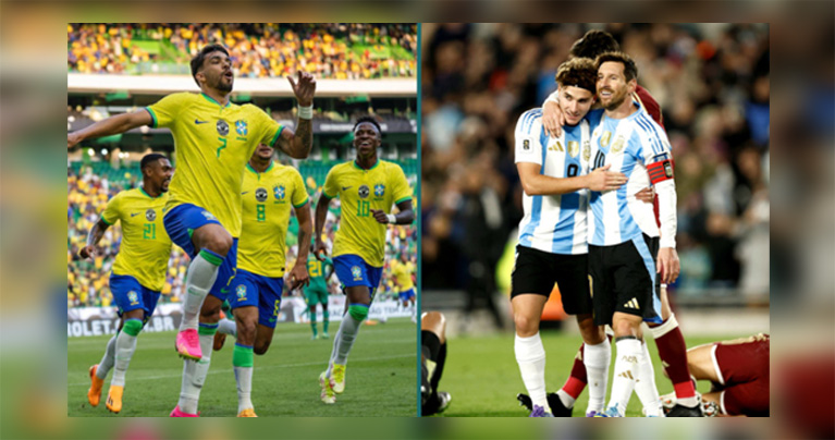 ২০২৬ বিশ্বকাপে দেখা যাবে ব্রাজিল-আর্জেন্টিনা লড়াই?