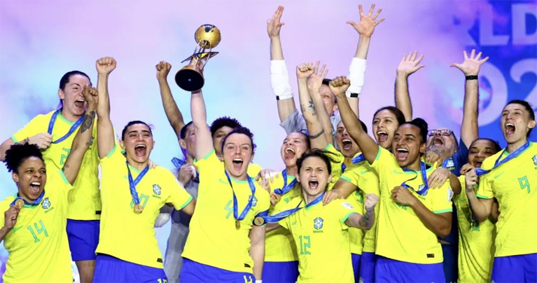 পর্তুগালকে হারিয়ে শিরোপা জিতল ব্রাজিল