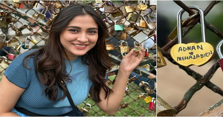 প্রেমের সেতুতে তালা দিলেন মেহজাবীন