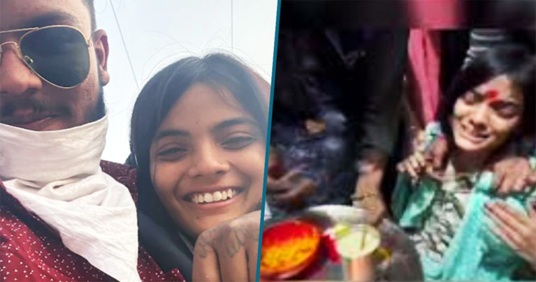 বাবা-ভাইয়ের হাতে প্রেমিক খুন, মরদেহকে বিয়ে করলেন তরুণী