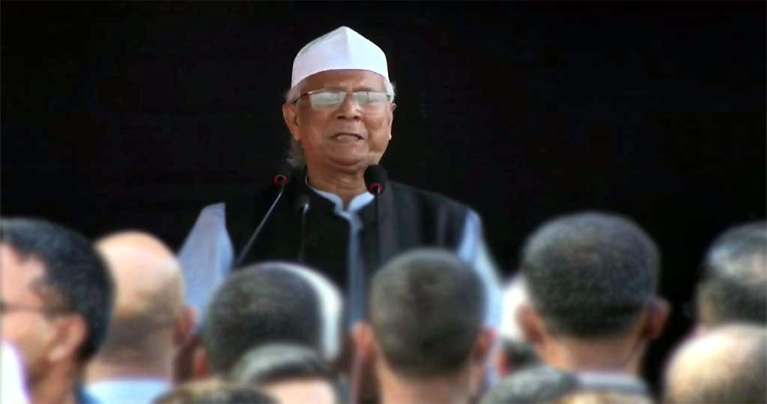 হাদি তোমাকে বিদায় দিতে আসিনি, ওয়াদা পূরণ করতে এসেছি : প্রধান উপদেষ্টা