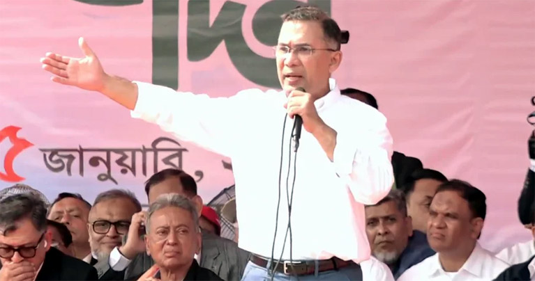 নির্বাচিত হয়ে ক্ষমতায় গেলে কঠোরহস্তে দুর্নীতি দমনের প্রতিশ্রুতি তারেক রহমানের