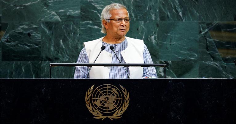 রোহিঙ্গা সংকট সমাধানে প্রধান উপদেষ্টার সাত দফা প্রস্তাব