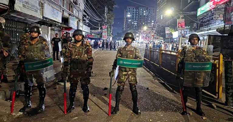 ঢাকায় জাতীয় পার্টি ও গণঅধিকার পরিষদ নেতাকর্মীদের সংঘর্ষ, সেনা মোতায়েন