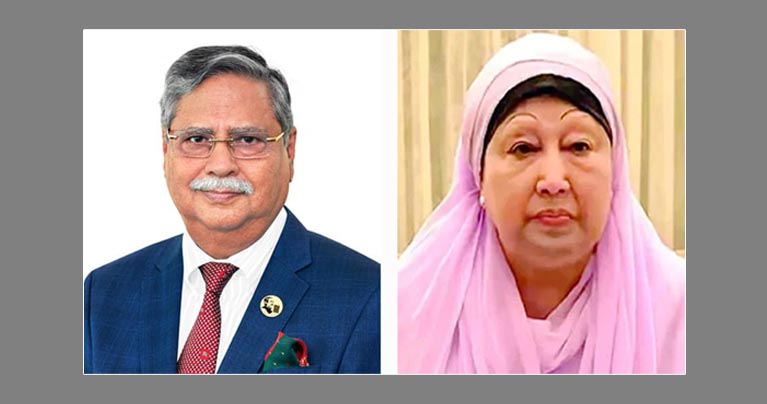 খালেদা জিয়ার জন্য দেশবাসীর কাছে দোয়া চেয়েছেন রাষ্ট্রপতি