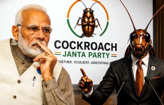 মোদির ঘুম হারাম ‘ককরোচ’ আতঙ্কে