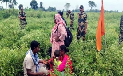 বহু নারী-শিশুকে অন্যায়ভাবে বাংলাদেশ সীমান্তে ঠেলে দিচ্ছে বিএসএফ