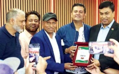 যুবদলের কেন্দ্রীয় কমিটির সহ-সভাপতি সাইদকে সংবর্ধনা