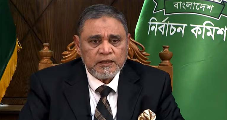 রাজনৈতিক দলগুলোকে জয়-পরাজয় মেনে নেওয়ার আহ্বান সিইসির