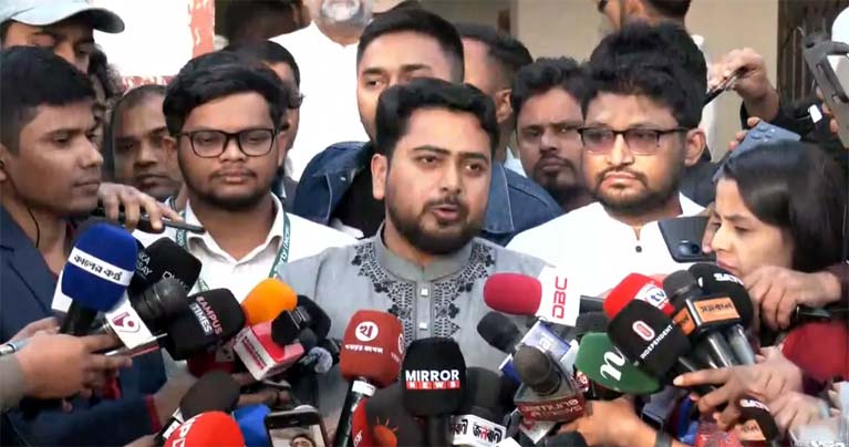 জনগণের রায় যেটাই হোক, আমরা মেনে নেব : নাহিদ ইসলাম