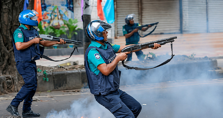 জুলাই অভ্যুত্থানে ৩ লাখ ৫৩১১ গুলি ব্যবহার করেছে পুলিশ