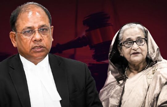 ভারত শেখ হাসিনাকে বাংলাদেশের কাছে হস্তান্তর অথবা পুশব্যাক করবে : চিফ প্রসিকিউটর