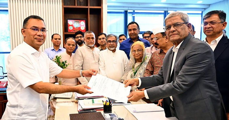 রাষ্ট্রপতি প্রার্থী মির্জা ফখরুলের প্রস্তাবক ও সমর্থক কারা?