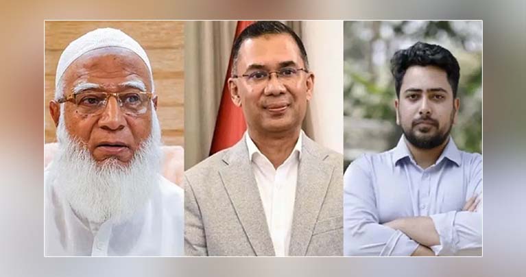 শফিকুর রহমান ও নাহিদ ইসলামের বাসায় যাবেন তারেক রহমান