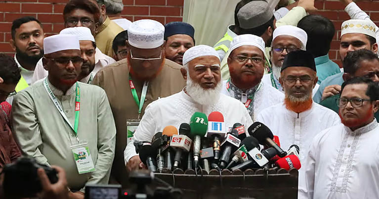 যুক্তরাষ্ট্রের সঙ্গে চুক্তির বিষয়ে অন্তর্বর্তী সরকারের কেউ আলোচনা করেনি : জামায়াতের আমির