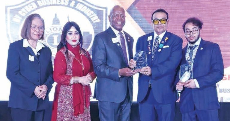 নিউইয়র্ক সাইবার বিজনেস অ্যান্ড ইন্ডাস্ট্রি লায়ন্স ক্লাবের অভিষেক