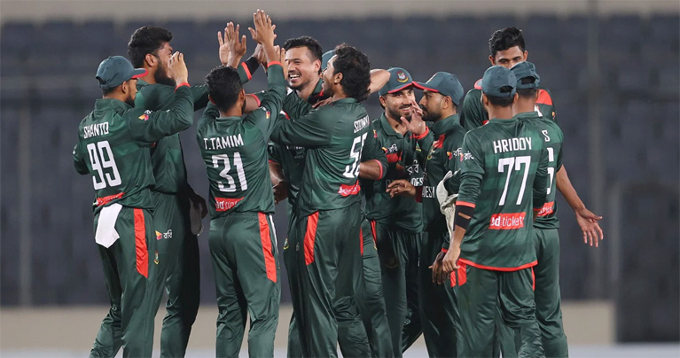 পাকিস্তানকে সিরিজ হারিয়ে ওয়ানডে র‍্যাংকিংয়ে ৯ নম্বরে বাংলাদেশ