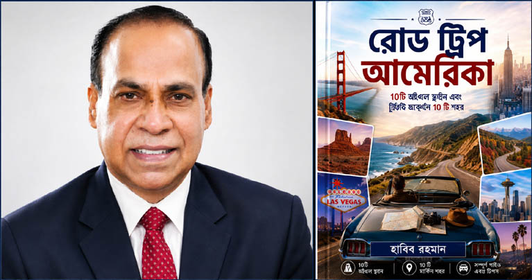 হাবিব রহমানের নতুন বই ‘রোড ট্রিপ আমেরিকা’