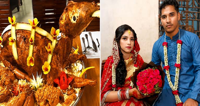 এবার আস্ত খাসি নিয়েই অন্যজনকে বিয়ে করলেন সেই প্রবাসী