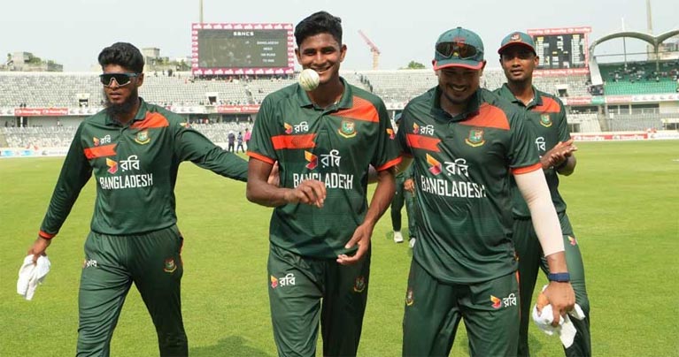 দাপুটে জয়ে সিরিজে সমতা বাংলাদেশের
