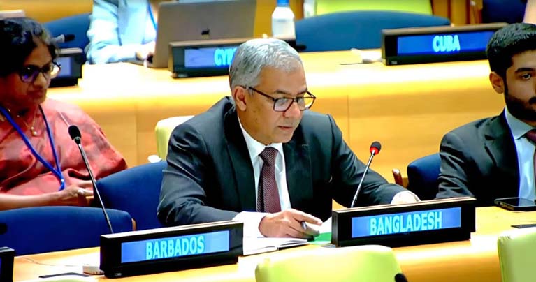 জাতিসংঘে বাংলাদেশ : রোহিঙ্গাদের নিজ দেশে দ্রুত প্রত্যাবাসনে জোর