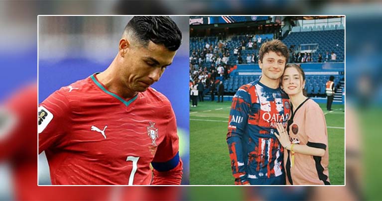 রোনালদোকে ‘স্বার্থপর’ কটাক্ষ করে অবসর নিতে বললেন নেভেসের প্রেমিকা