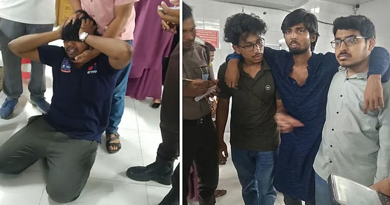 শাহবাগে ডাকসু নেতা যুবায়ের-মুসাদ্দিকের ওপর হামলা