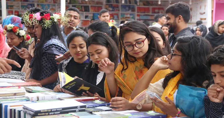 একুশে বইমেলা উদ্বোধন করলেন প্রধানমন্ত্রী