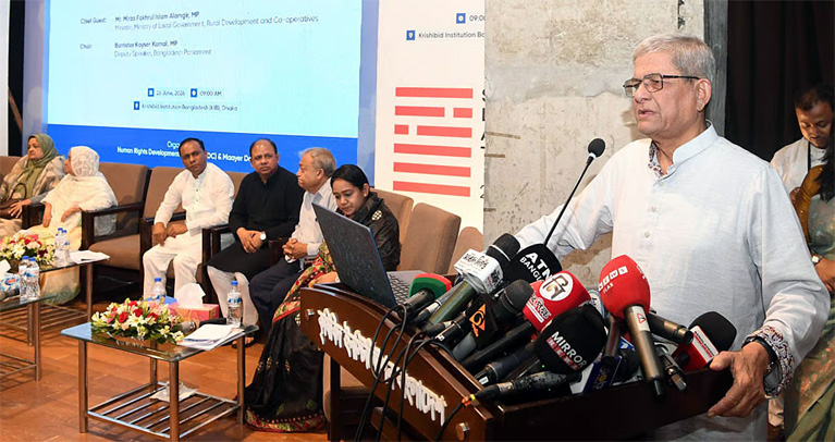 গুমের শিকার পরিবারের জন্য বিশেষ ভাতা চালুর উদ্যোগ নেওয়া হবে : মির্জা ফখরুল