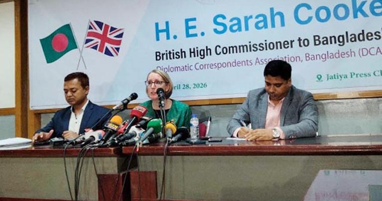 ব্রিটেনে জব্দ হওয়া অর্থ আইনি প্রক্রিয়ায় ফেরাতে হবে : সারাহ কুক