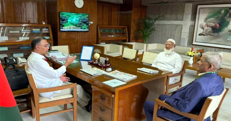 প্রধানমন্ত্রীর সঙ্গে বিরোধীদলীয় নেতার সাক্ষাৎ, কী কথা হলো?
