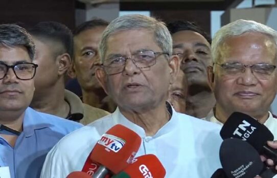 রাষ্ট্রপতি নির্বাচনের দায়িত্ব দলীয় প্রধানমন্ত্রীকে দিয়েছে বিএনপি : মির্জা ফখরুল