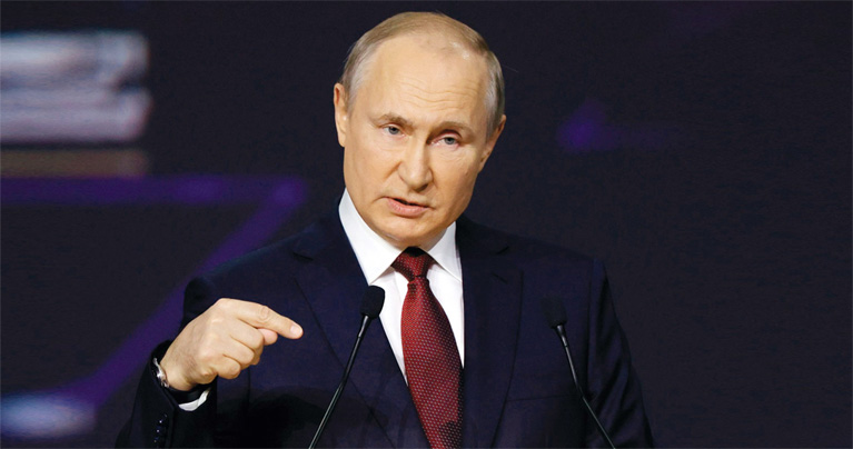 ইউরোপ যুদ্ধ চাইলে প্রস্তুত আছি : পুতিন