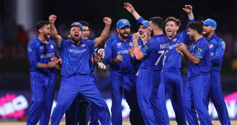 অস্ট্রেলিয়াকে হারিয়ে বাংলাদেশকে সুখবর দিল আফগানিস্তান