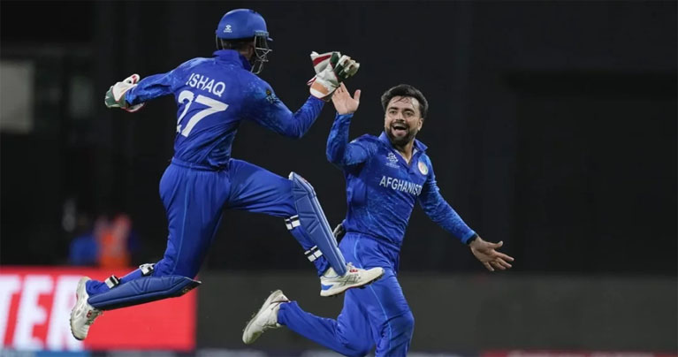 বাংলাদেশকে হারিয়ে সেমিফাইনালে আফগানিস্তান