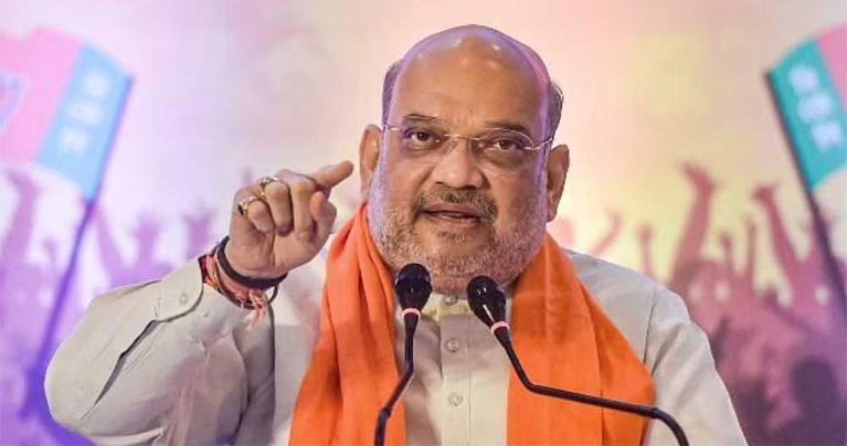 আমরা বাংলাদেশি অনুপ্রবেশকারীদের উল্টো করে ঝোলাব : অমিত শাহ