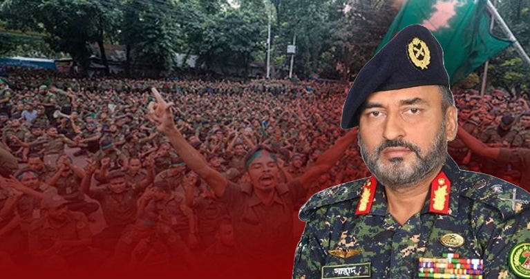 আনসারের পোশাকে আন্দোলনে দুর্বৃত্তরা : ডিজি