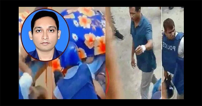 আশুলিয়ায় লাশ পোড়ানোর ‘মাস্টারমাইন্ড’ ওসি সায়েদ গ্রেফতার