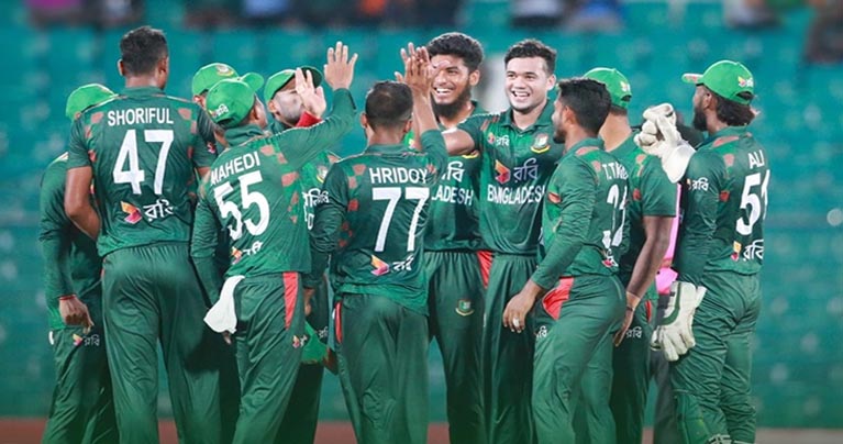 শ্রীলঙ্কাকে পেছনে ফেলে র‍্যাঙ্কিংয়ের আটে বাংলাদেশ
