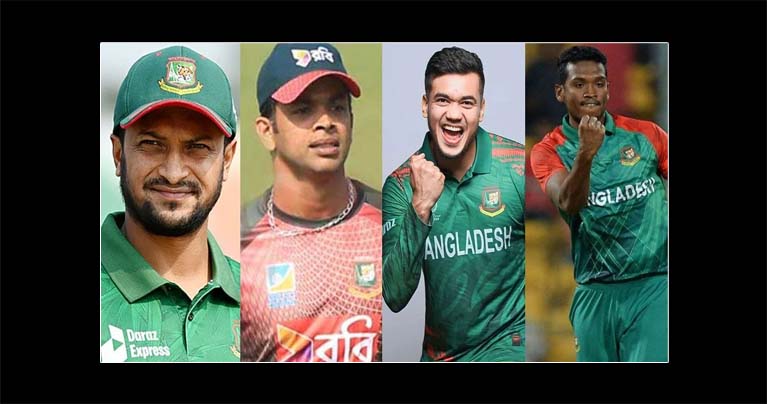 সাকিব ছাড়াও বোলিং নিষেধাজ্ঞায় পড়লেন যেসব বাংলাদেশি
