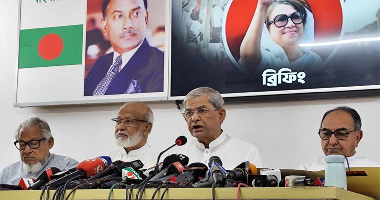 ‘জুলাই গণহত্যায়’ শহীদদের মধ্যে ৪২২ জন বিএনপির : মির্জা ফখরুল